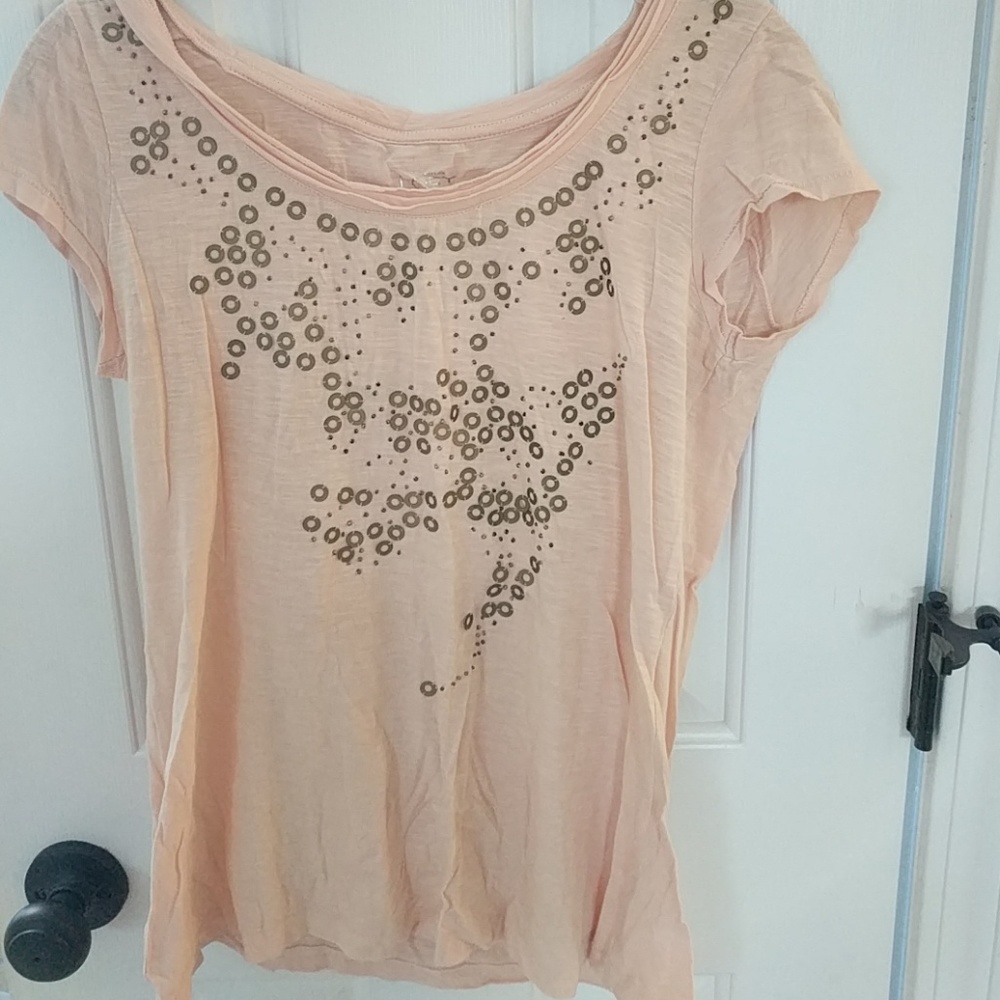 Loft peach t shirt